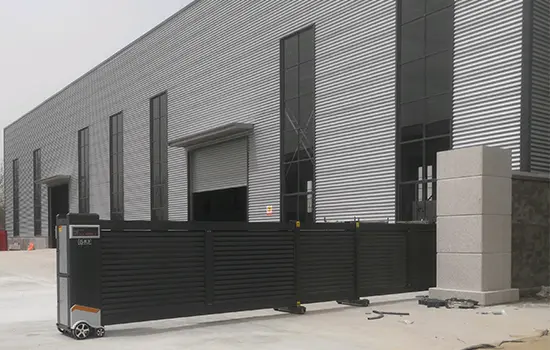 Louver-telescopic-sliding-gate-Atuomatic-telescopic-sliding-gate-QiGong.webp