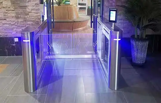 optical-turnstiles-gate-pedestrian-turnstile-gate-QiGong