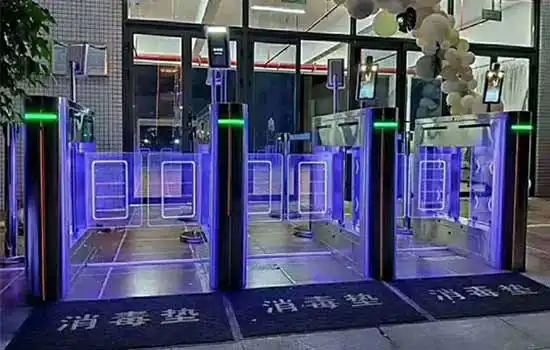 optical-turnstiles-gate-security-turnstile-gate-QiGong