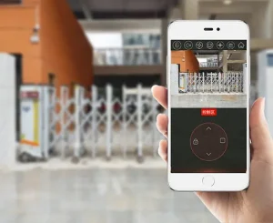 automatic-retarctable-gate-outdoor-retractablesafety-gate